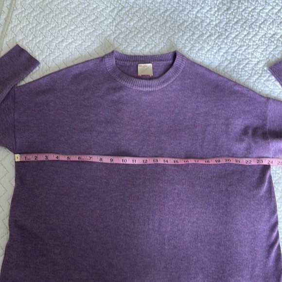 Kerisma Women’s Wool Blend Oversized Long Sleeve Purple sweater Size S/M - Picture 9 of 10